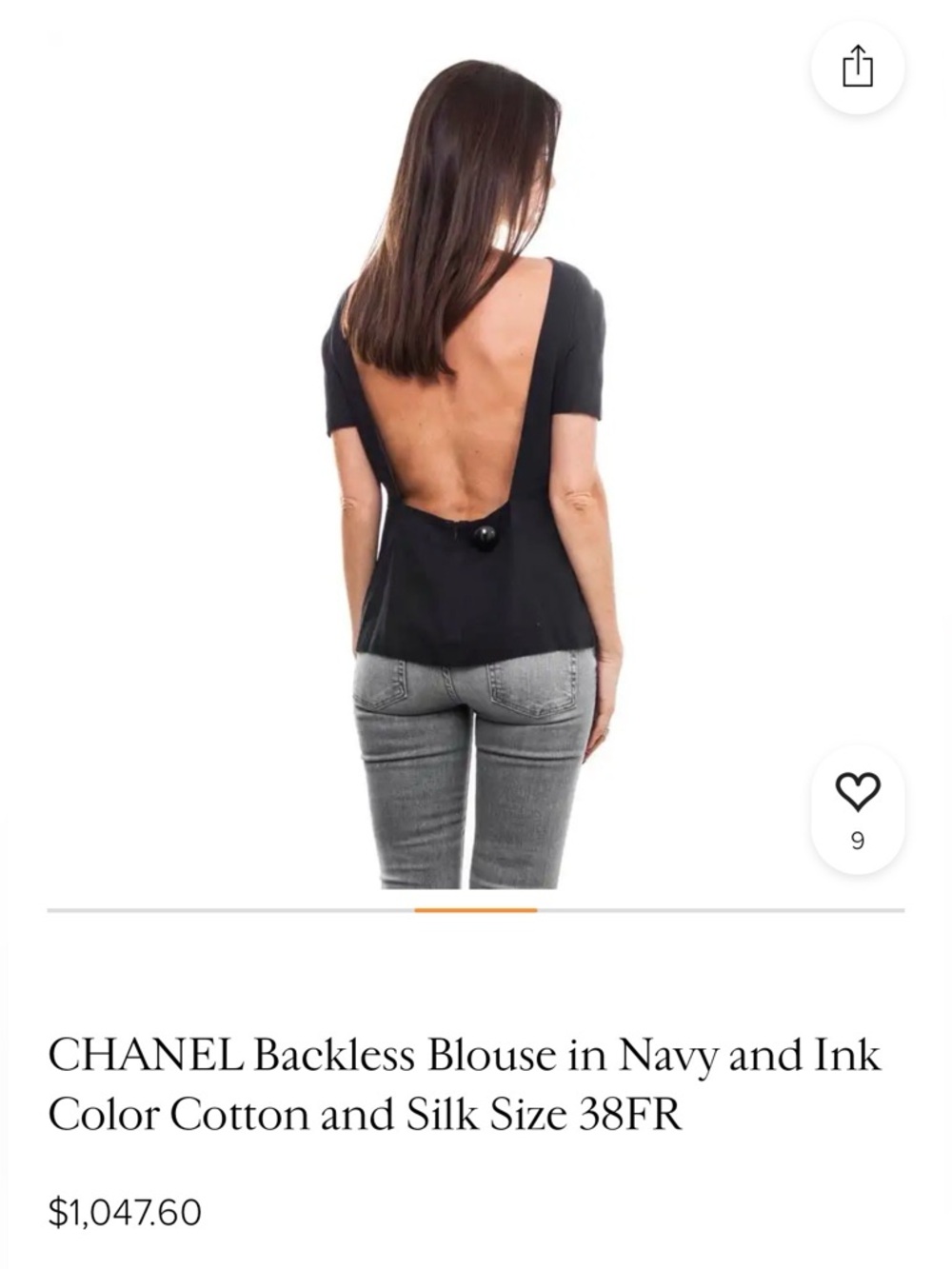 $1,200 AUTHENTIC CHANEL Top Size Small/Medium